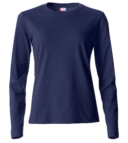 camiseta algodón mujer manga larga